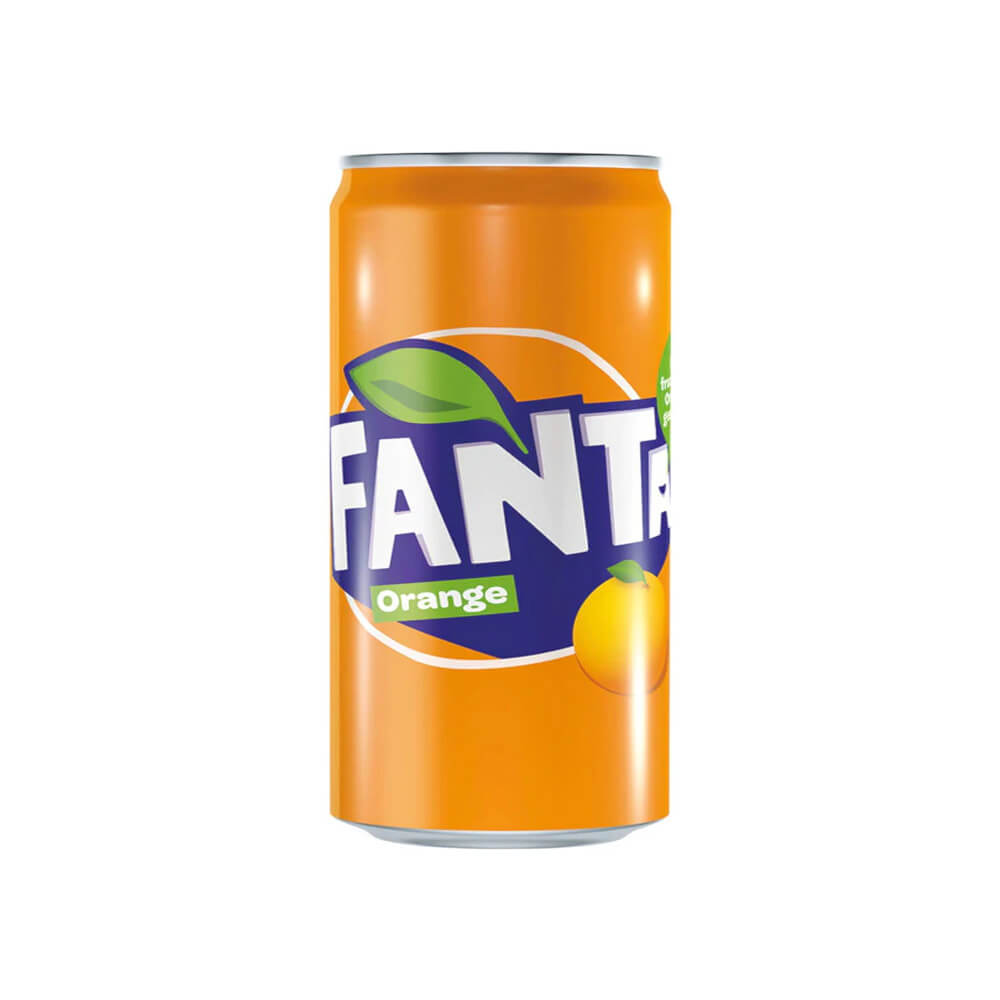 Fanta Orange-flavored carbonated drink 330 ml